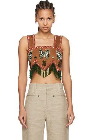 BODE Brown Athalia Camisole