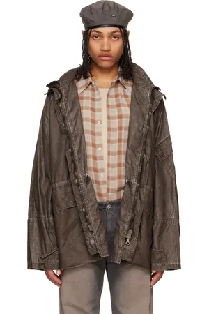 OUR LEGACY Brown Horizon Jacket