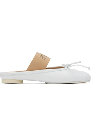 Maison Margiela White Anatomic Slip-On Loafers