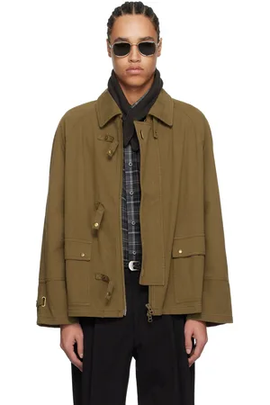 Carter Young Khaki Newman Buckle Jacket