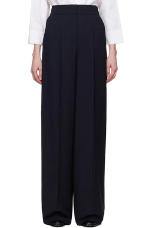 Max Mara Navy Cervo Trousers