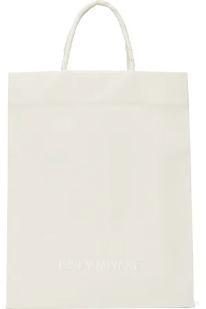 Issey Miyake White Paper Tote