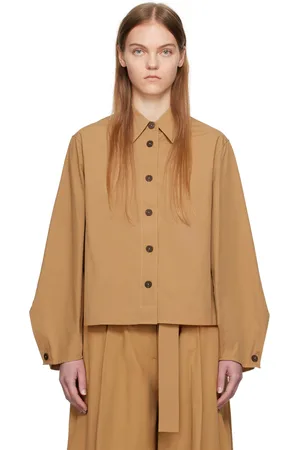 STUDIO NICHOLSON Beige Mulder Long Sleeve Shirt
