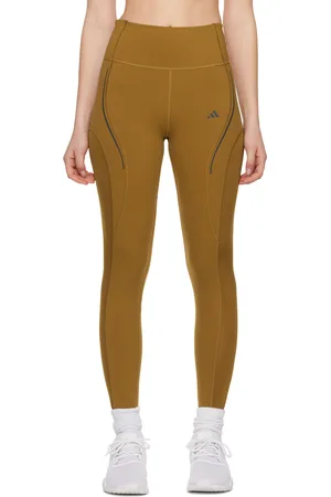 adidas Brown Printed Leggings