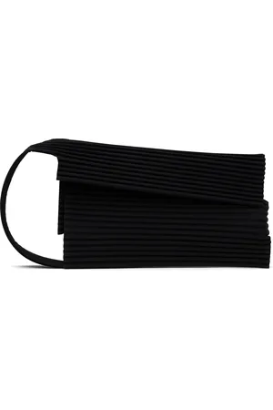 Issey Miyake Black Overlap Bag