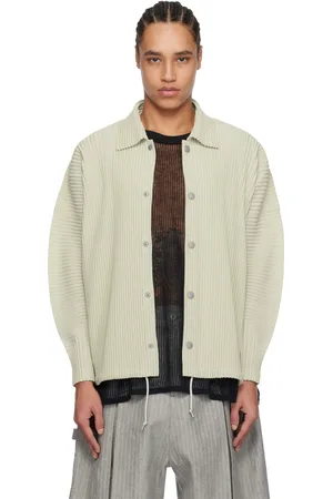 Issey Miyake Gray Monthly Color March Jacket