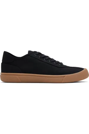 The Row Black Canvas Sneakers