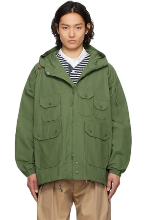 ENGINEERED GARMENTS Khaki Atlantic Parka