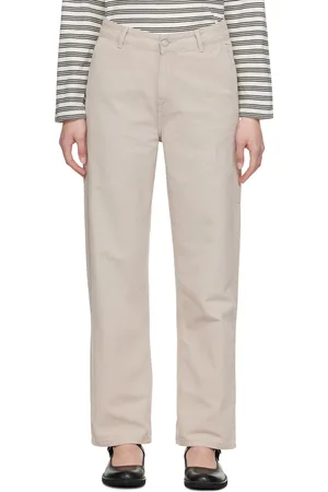 Carhartt Beige Pierce Straight Trousers