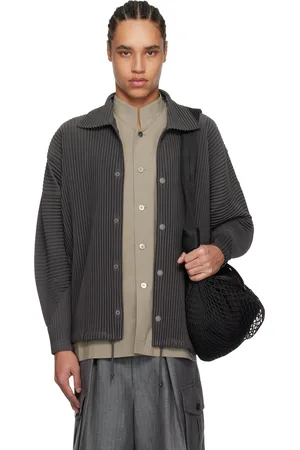 Issey Miyake Gray Monthly Color March Jacket