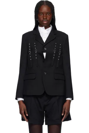 NOIR KEI NINOMIYA Wool Oxford Blazer