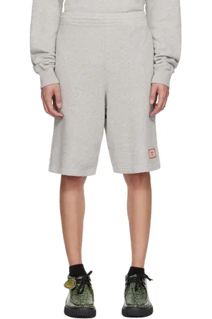 MARTINE ROSE Gray Patch Shorts