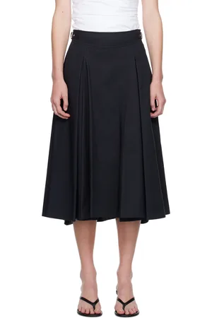 3.1 Phillip Lim Black Box Pleat Midi Skirt