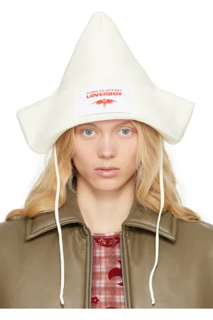Charles Jeffrey Loverboy White Paper Boat Beanie
