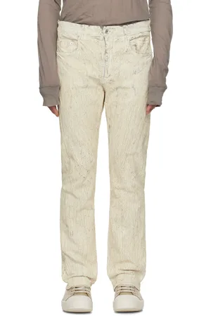 Rick Owens Off-White Hollywood Headon Utility Jeans