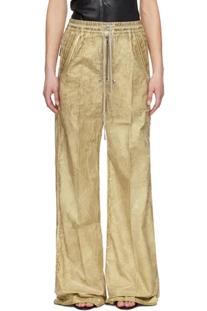 Rick Owens Beige Hollywood Geth Belas Lounge Pants
