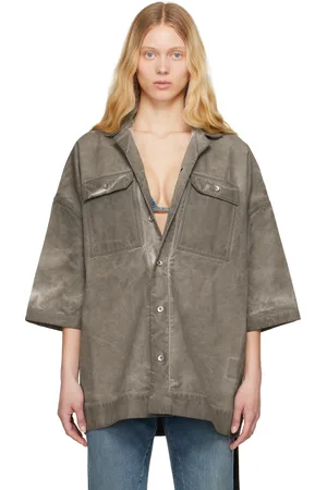 Rick Owens Gray Hollywood Magnum Tommy Shirt