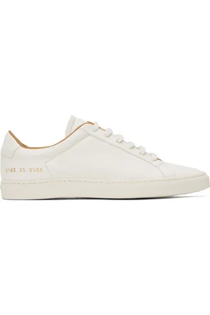 COMMON PROJECTS White Retro Summer Premium Sneakers