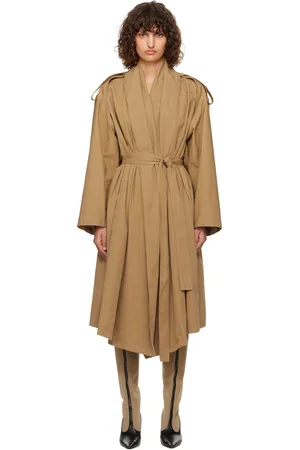 The Row Beige Pami Trench Coat