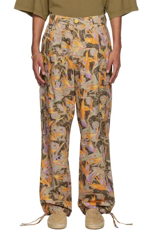 Drew House Multicolor Printed Cargo Pants
