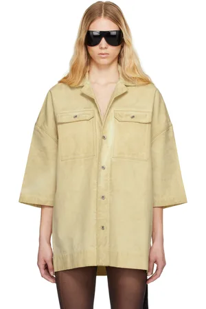 Rick Owens Beige Hollywood Magnum Tommy Shirt