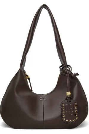 Ganni Brown Medium Bag