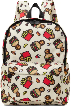 BAPE Off-White Milo Medium Backpack