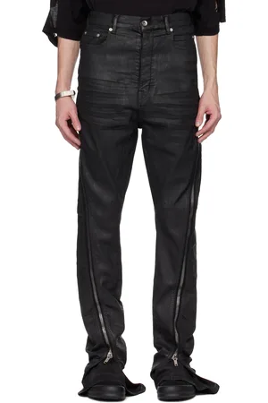 Rick Owens Black Hollywood Bolan Banana Jeans