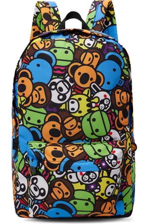 BAPE Multicolor Baby Milo Large Backpack