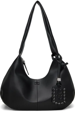 Ganni Black Medium Bag