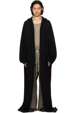 Rick Owens Black Hollywood Dragging Hoodie