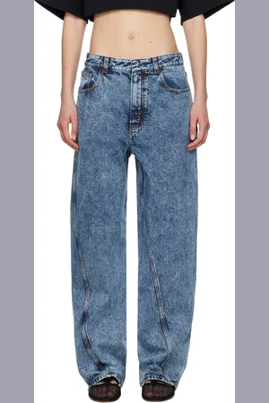 Alaïa Blue Twisted Jeans