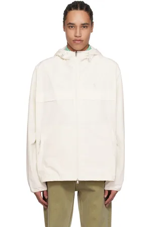 Ralph Lauren White Eco Simplux Windbreaker Jacket