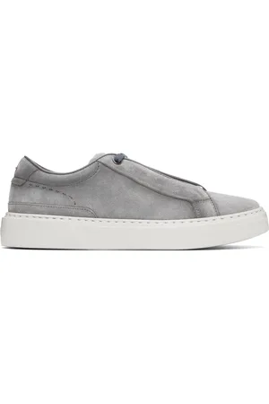 HUGO BOSS Gray Gary Low-Top Sneakers