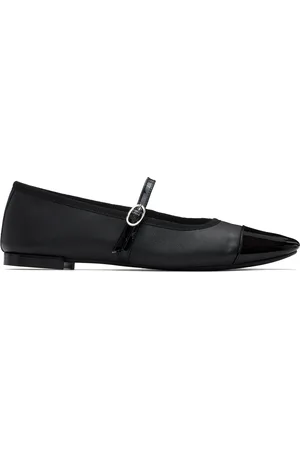 Repetto Black Georgiana Mary-Jane Ballerina Flats