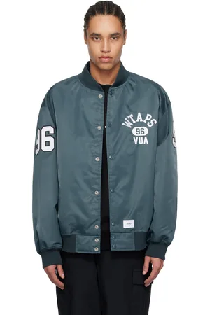 Wtaps Blue Nylon Team Jacket