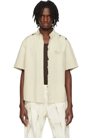 Kusikohc Beige Burned Shirt