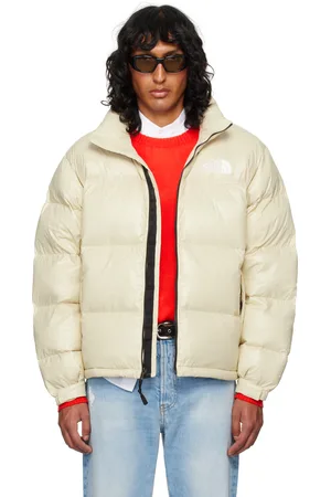 The North Face SSENSE Exclusive Beige 1996 Retro Nuptse Down Jacket