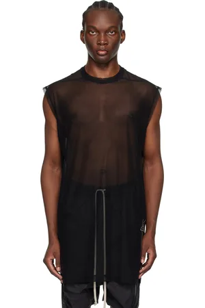 Rick Owens Black Champion Edition Tarp T-Shirt