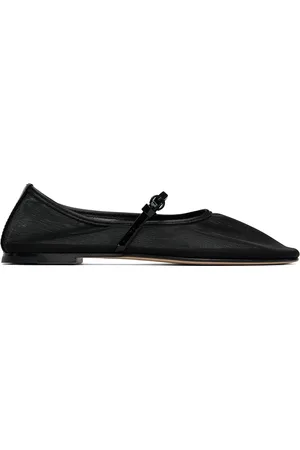 Dear Frances Balla Mesh Strap Ballerina Flats