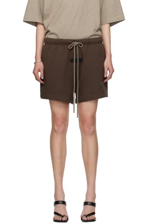 FEAR OF GOD Brown Drawstring Shorts