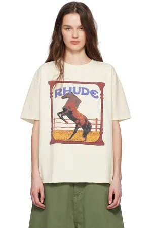 Rhude Off-White Cadre T-shirt
