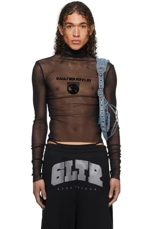 Jean Paul Gaultier Black Shayne Oliver Edition Turtleneck