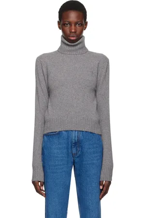 Ami Gray Tonal Ami de Cœur Turtleneck