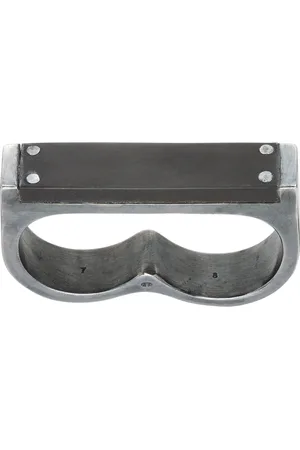 PARTS OF FOUR Black Plate Double Ring