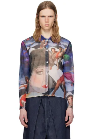 SUNNEI Multicolor Sheer Organza Shirt