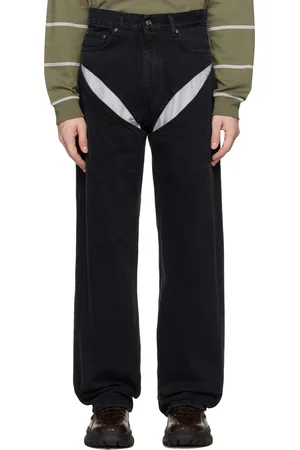 Y / PROJECT Black Cut Out Jeans