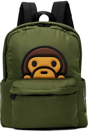 BAPE Kids Khaki Baby Milo Medium Backpack
