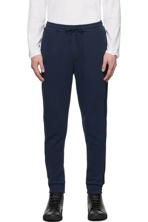 HUGO BOSS Navy Logo Tape Tracksuit Lounge Pants