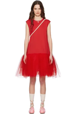 Simone Rocha Relaxed Ballet Tutu Midi Dress